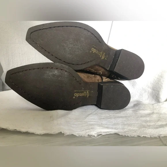 LAREDO WOMEN'S JASMINE WESTERN BOOTS - SNIP TOE size 7 1/2 - Picture 4 of 8